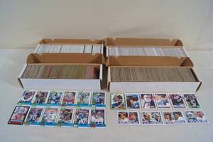 4 Boxes of Football Cards - Early 80s to Early 90s