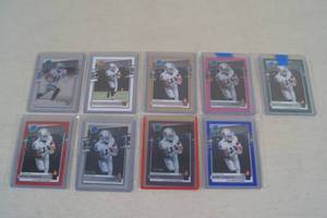 Henry Ruggs III Donruss and Optic Rookie Card Variants