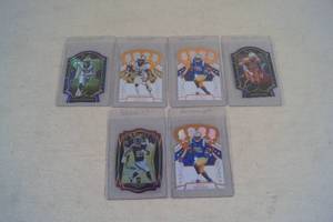 Die Cut Insert Rookie Cards - Shenault, Asiasi, Kmet
