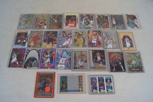 1980s and 90s Basketball Cards - Barkley, Ewing, Olajuwon, Marbury