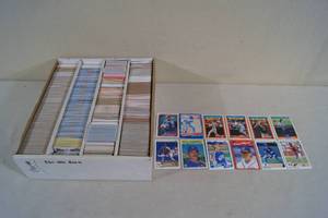 Box of Baseball Cards - Early 80s to Early 90s