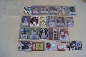 Auto and Patch Baseball Cards - Many Rookies and Prospects