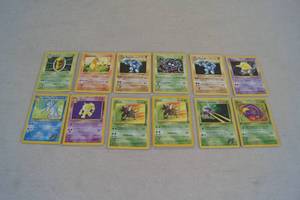 Early Red Number Pokemon Cards - 1st Editions, Shadowless