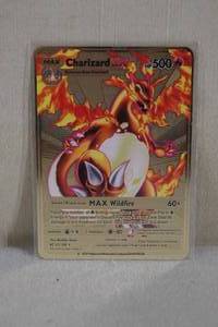 Custom Metal Charizard DX Pokemon Card