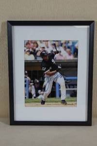 Signed Frank Thomas Framed Photo