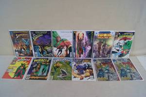 DC Comic Books - Superman, Mister Miracle, Icon and Rocket