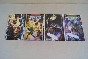 DC Static Comic Books - Season One #1, #2
