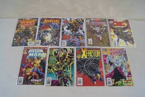 Comic Books - Iron Man, X-Men, Silver Surfer, Avengers