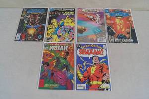 DC Comic Books - Green Lantern, Shazam, Superman Red