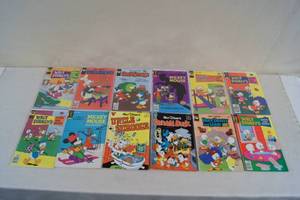 Walt Disney Comic Books - Scrooge, Donald, Mickey, Triplets