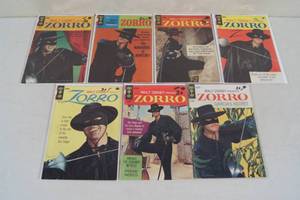 Walt Disney Zorro Comic Books - Gold Key