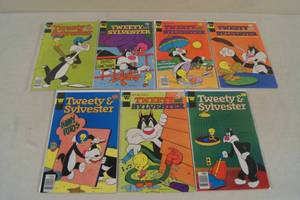Tweety and Sylvester Comic Books - Whitman