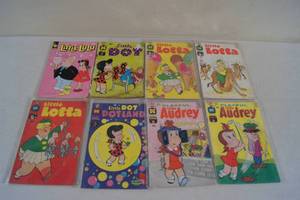 Harvey and Whitman Comic Books - Lulu, Dot, Audrey, Lotta