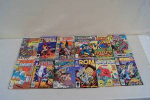 Marvel Comic Books - Kull, Smurfs, Crystar, Rom, GI Joe