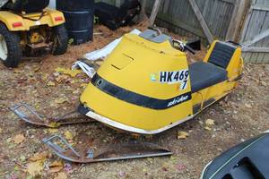 lot 215 image: Vintage 1969 Bombardier Olympic 320AS Snowmobile