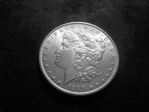 1890 Morgan Silver Dollar