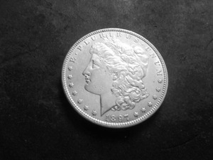 1897 Morgan Silver Dollar