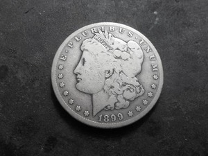 1899 S Morgan Silver Dollar