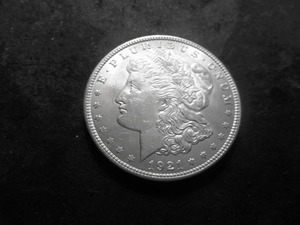 1921 Morgan Silver Dollar