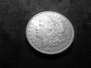 1921 S Morgan Silver Dollar