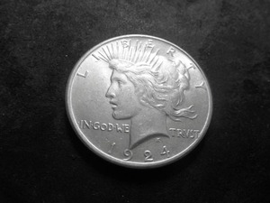 1924 Peace Silver Dollar