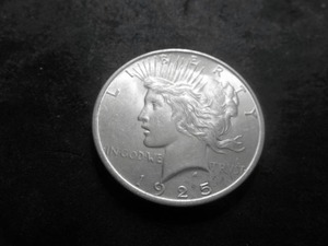 1925 Peace Silver Dollar