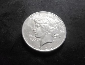 1926 D Peace Silver Dollar