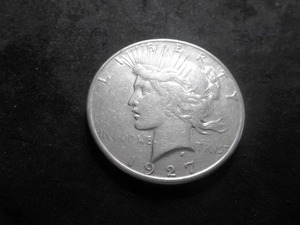 1927 S Peace Silver Dollar