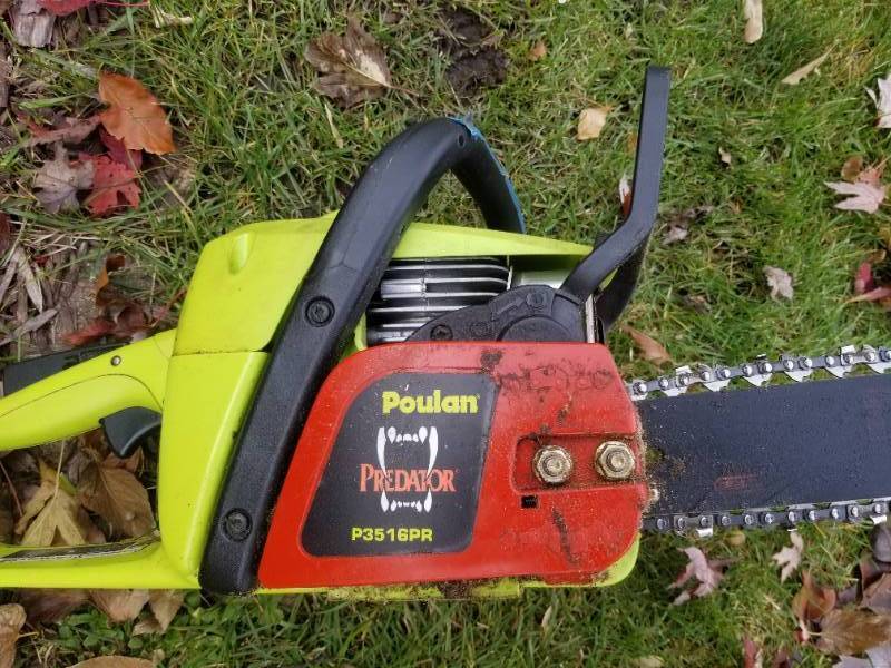 Poulon Predator Chainsaw P3516PR Shorewood Executive Downsizing Auction K BID