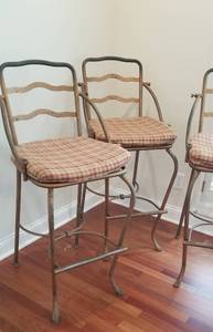 Metal Goldwash Bar Stool Chairs  3