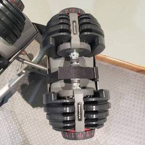Bowflex 105 lb. Adjustable Dumbbells