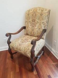 Dazzling Tapestry Bergere Chair