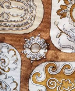 Herms of Paris Silk Scarf  Festival