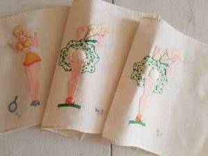 Vintage Madeira Risque Cocktail Napkins