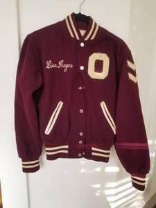 Vintage Wool Cheerleader Letter Jacket