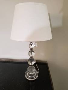 Contemporary Lucite Table Lamp