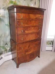 Magnificent Antique Highboy Dresser