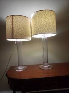 Fabulous Simone Pearce Glass Lamps