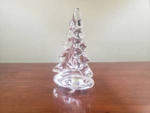 Simon Pearce Crystal Christmas Tree