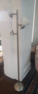 Contemporary Three Light Floor Lamp
