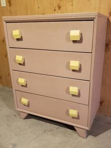 lot 151 image: Four Drawer Guest Bedroom Dresser