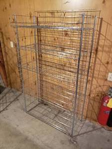 lot 106 image: Large Retail Rack Pair A