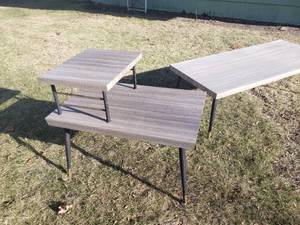 lot 53 image: The Howell Co. Coffee and Side Table Set