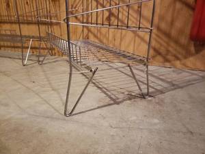 lot 105 image: Medium Retail Rack Pair B