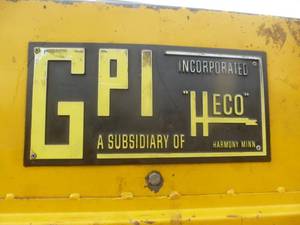 GPI Heco Card Board Baler