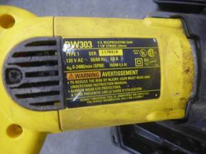 Dewalt Sawzall