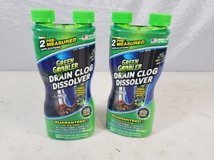 New Green Gobbler Drain Clog Dissolver