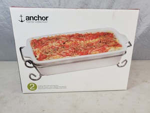 New Anchor 2 Piece Baking Dish with Serving Rack