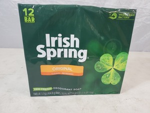 New 12 Pack of Irish Spring Bar Soap