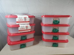 8 New Storage Containers with Lids